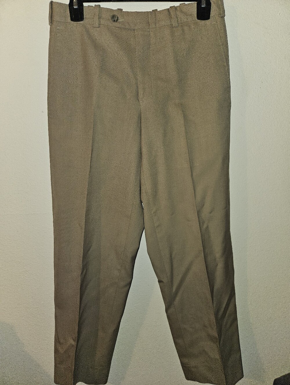 Nordstrom Mens 100% Virgin Wool Beige Pants Size 30